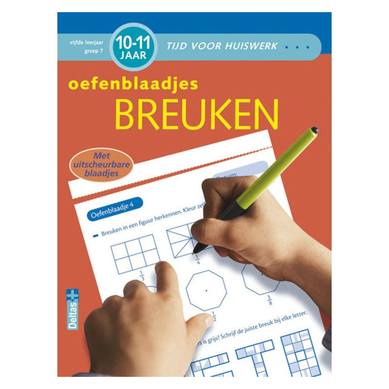 Deltas-Fraktionsübungsblätter (10–11 Jahre)