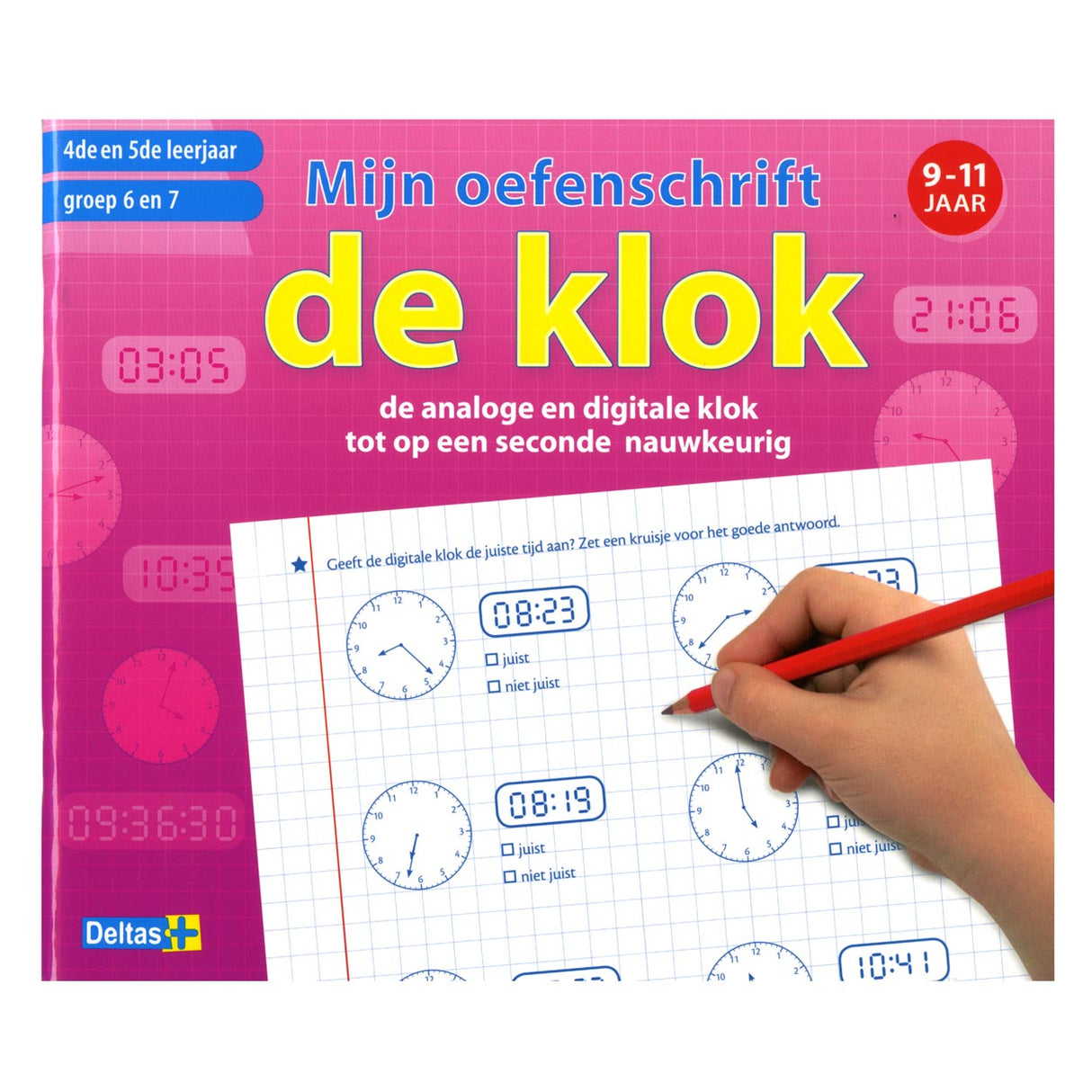Deltas mein Praxis-Notizbuch die Uhr 9-11 Jahre