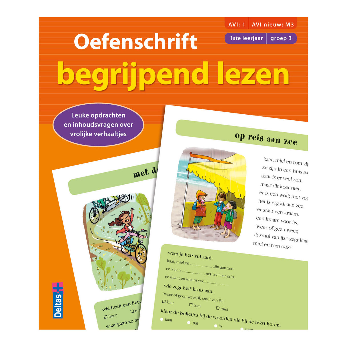 Deltas üben das Leseverständnis im Notizbuch avi:1 – avi neu: m3