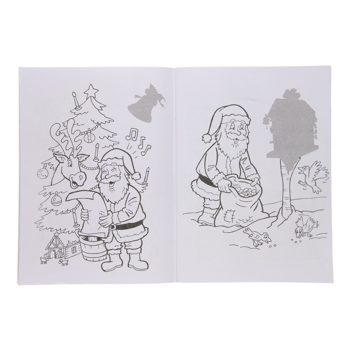Buch-Specials Niederlande bv Weihnachtsaufkleber und Malbuch