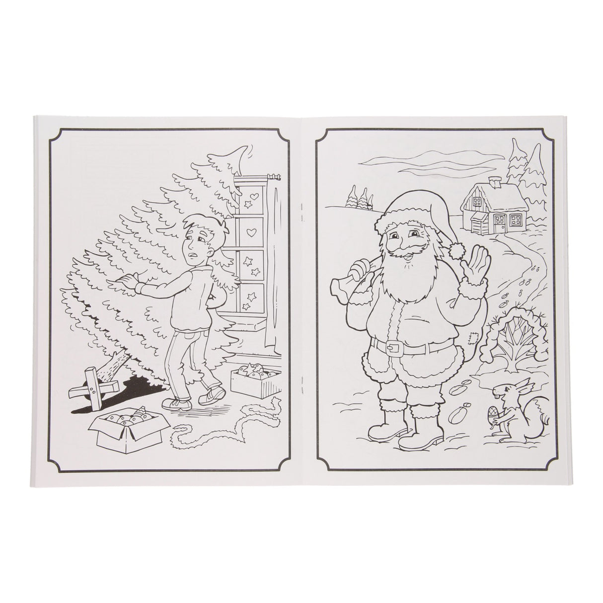 Buchspezialitäten Niederlande, z. B. Weihnachtsmalbuch