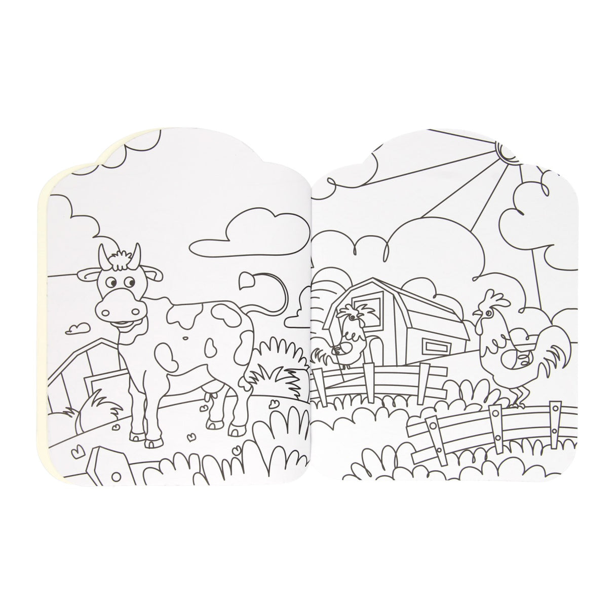 Gewinnt Holland Fantastico Colors Sticker Book Farm