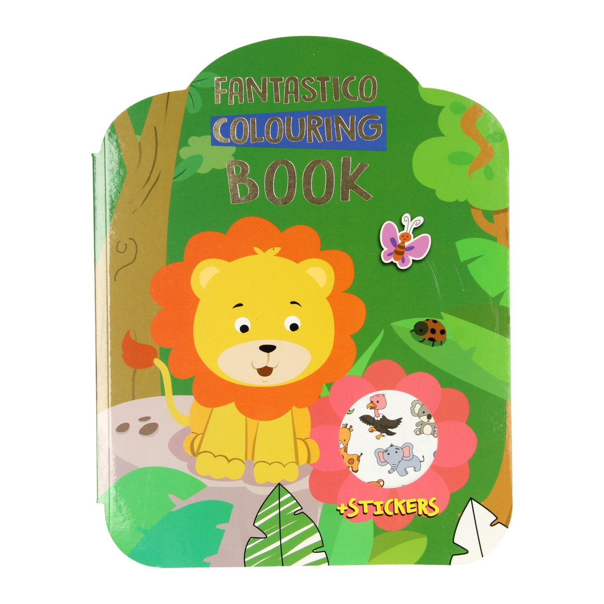 Gewinnt Holland Fantastico Color Sticker Book Jungle