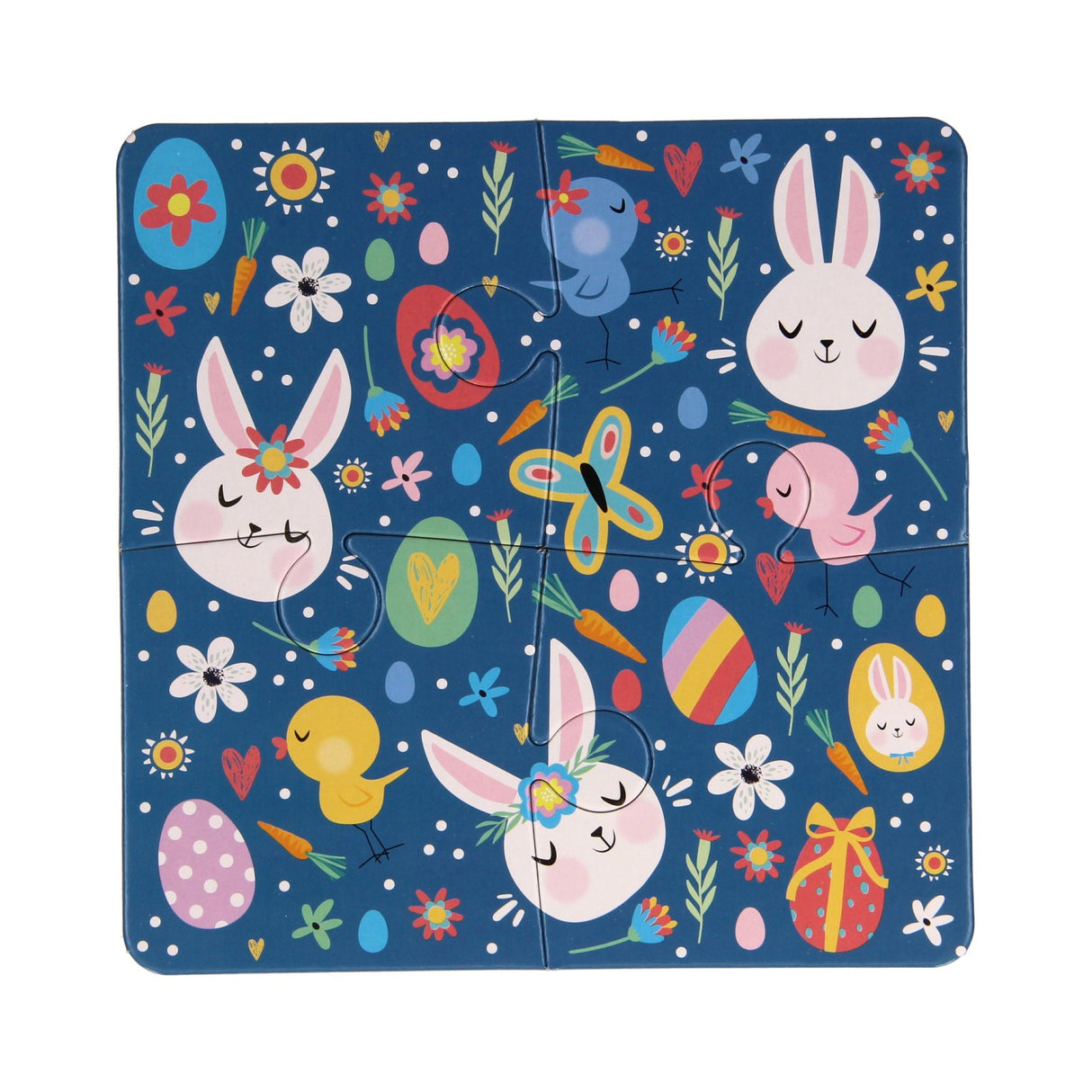 Kinderpuzzle Ostern, 4in1