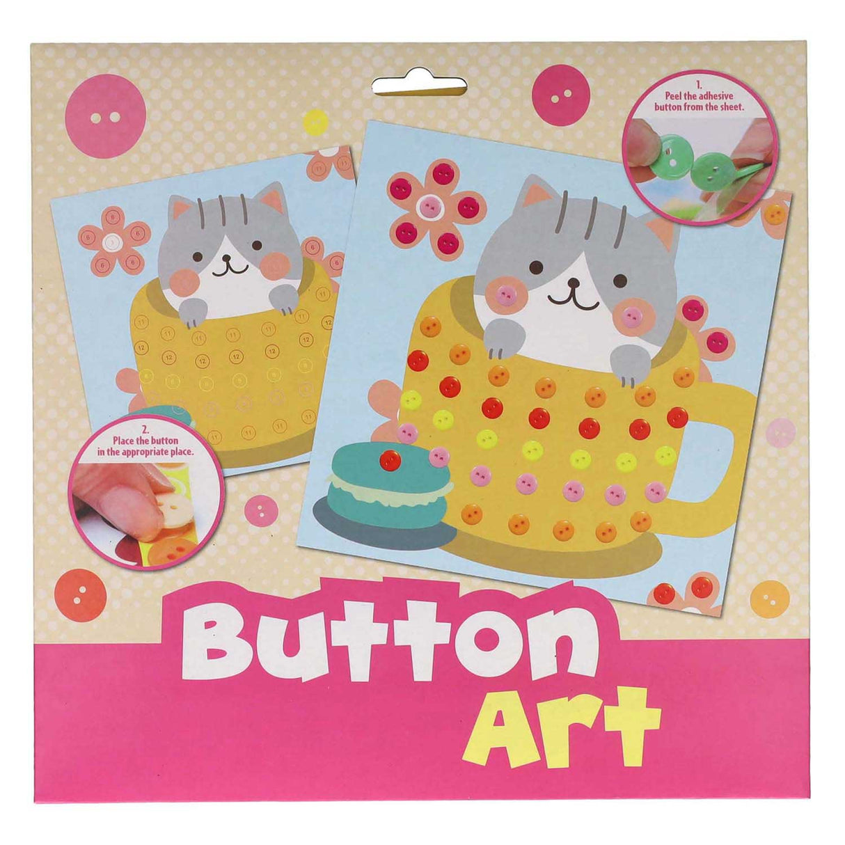 Gewinnt Holland Button Art Painting dekorieren