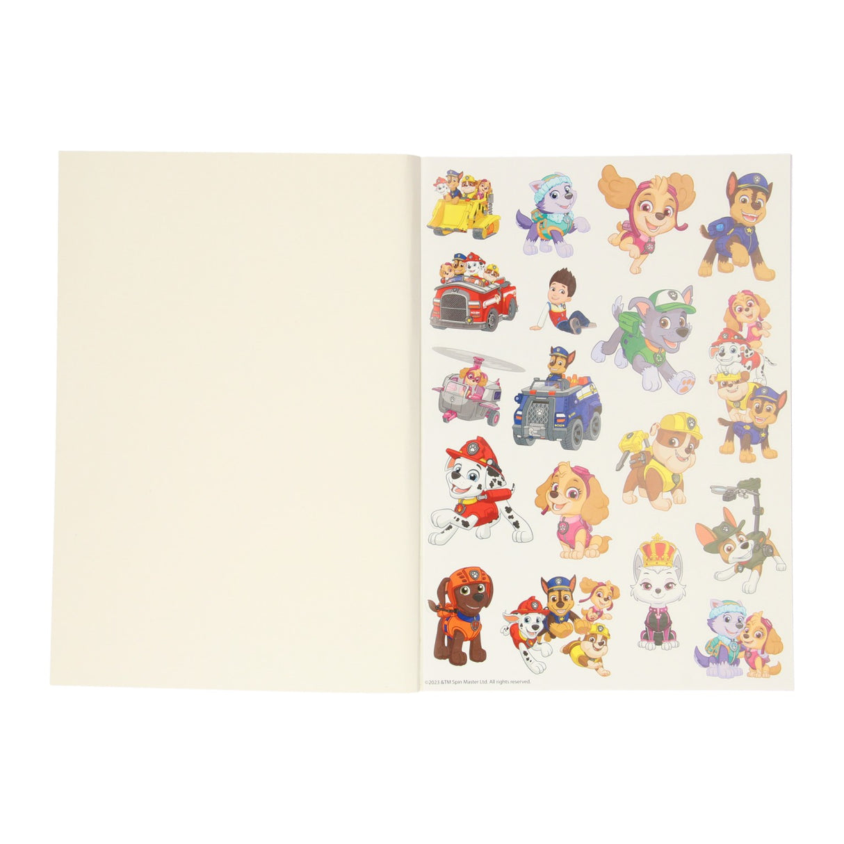 Wins Holland Malbuch Paw Patrol, 64 Seiten.