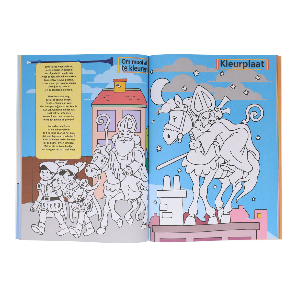 Buchen Sie Sonderangebote in den Niederlanden, z. B. das Sinterklaas-Spielbuch