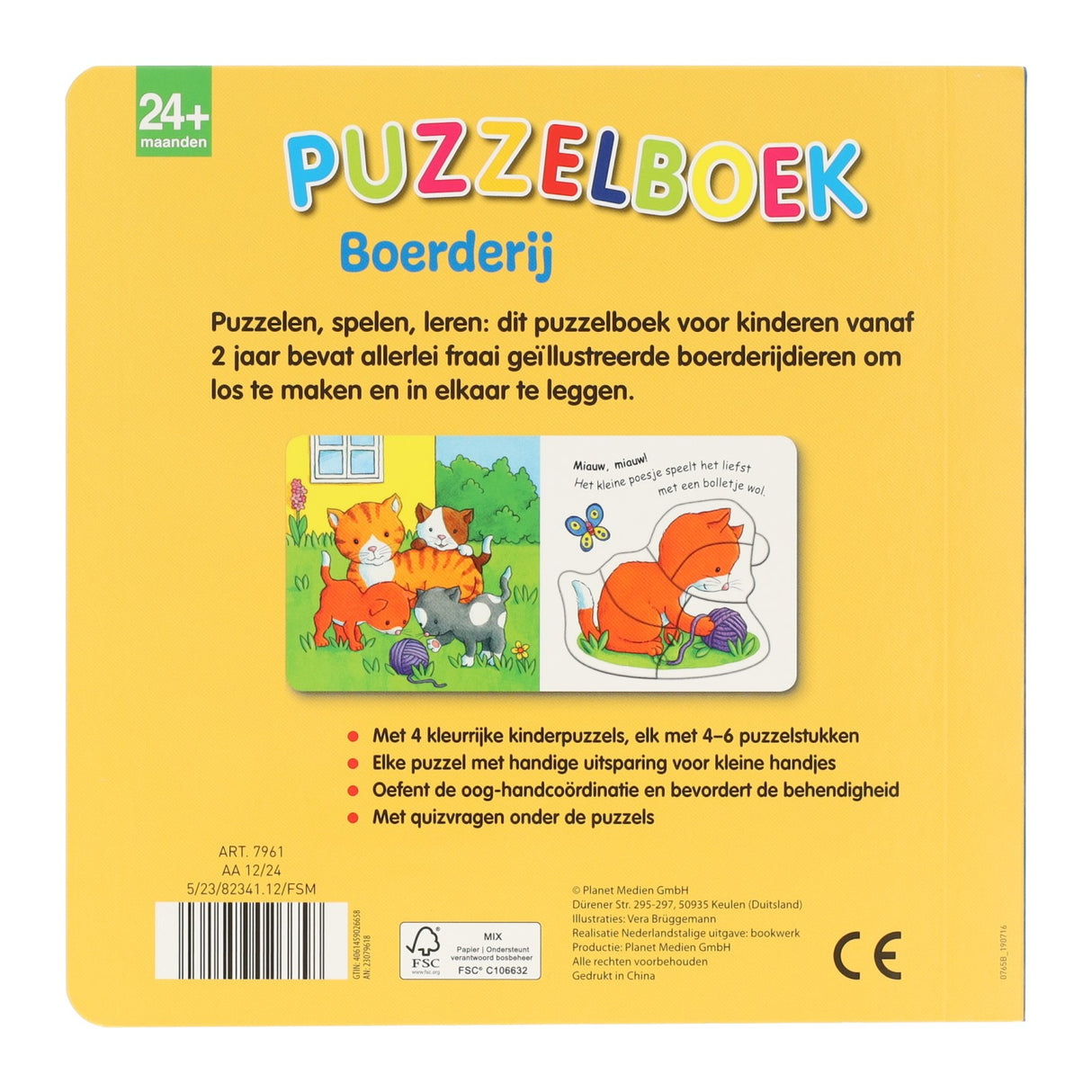 Gewinnt die Holland-Puzzle-Bücherfarm – 4 Rätsel