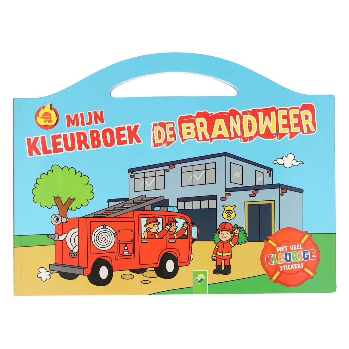 Gewinnt Holland mein Malbuch der Feuerwehr – mit Aufklebern und 96 Malseiten