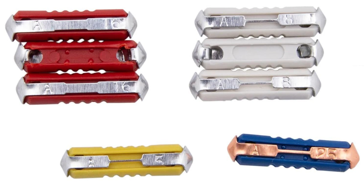 Dresselhaus Sortiment an Sicherungen SB-Mix 5 Torpedosicherung SB-Mix 6x25mm 5,8,16 und 25a