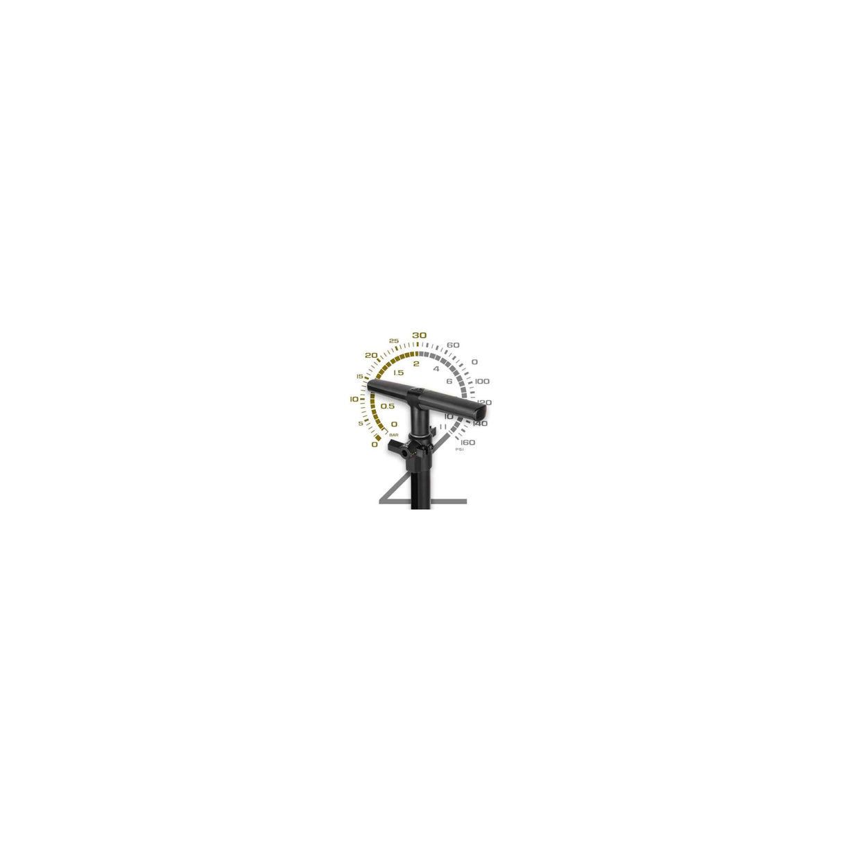 Topeak Floorpumpe Jungfrau Tubi 2 -Stage
