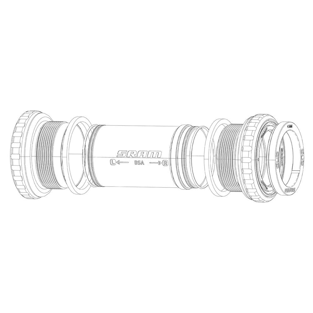 Sram Spacer Kit Dub Tretlager MTB Road
