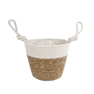 No brand Korb Blois M naturweißer Weidentopf | 2 Stk