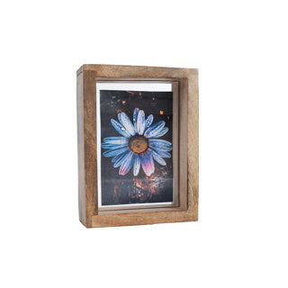 No brand Fotorahmen natur mango 15,5x20,5x6 cm