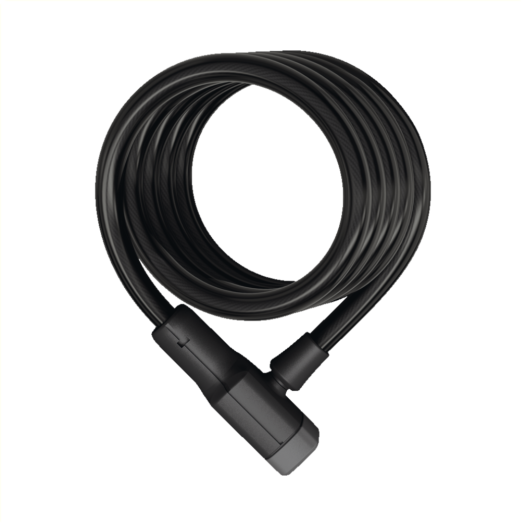 Abus Spulenkabelschloss Booster 6512k schwarz 180cm