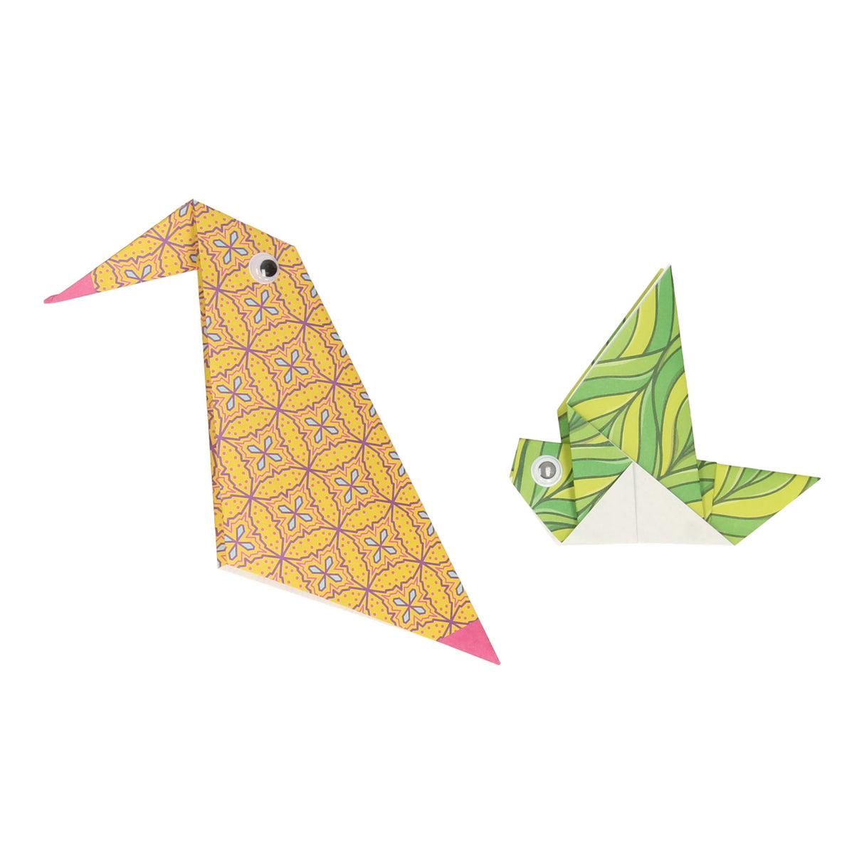 Kreative Bastelgruppe Origami-Faltvögel