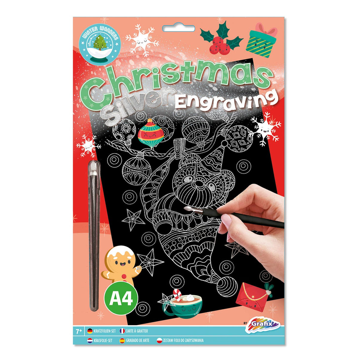 Kreativ-Bastelgruppe Weihnachts-Bastel-Gravurkunst – inklusive Anreißer