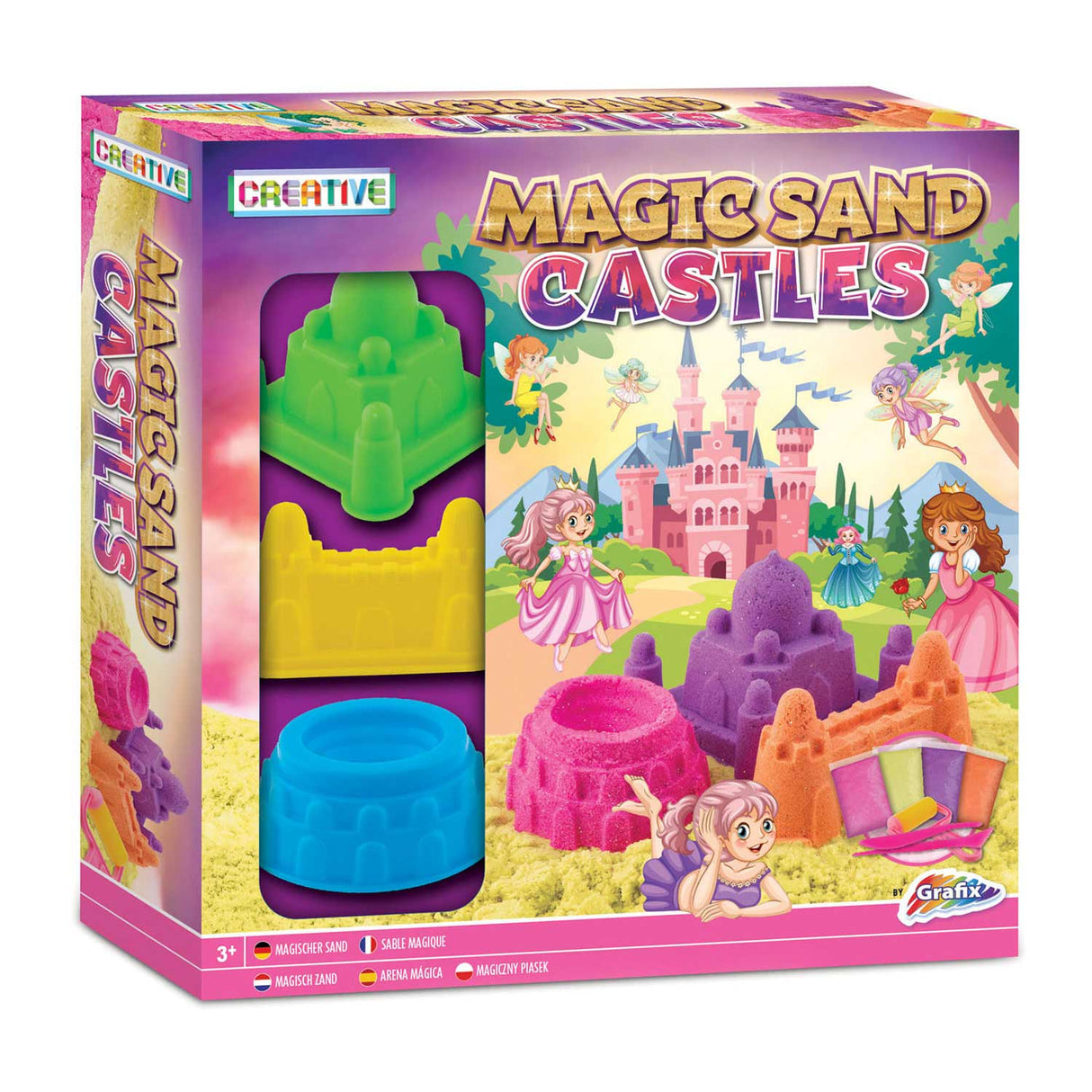 Grafix magische Sandburg Set Prinzessin