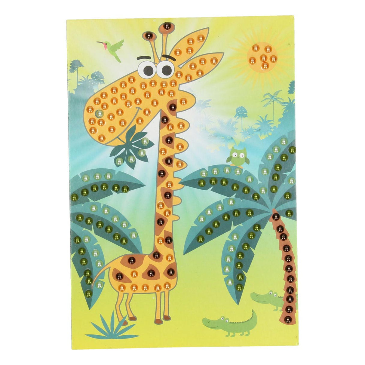 Grafix Craft Set Perlenkunst Giraffe