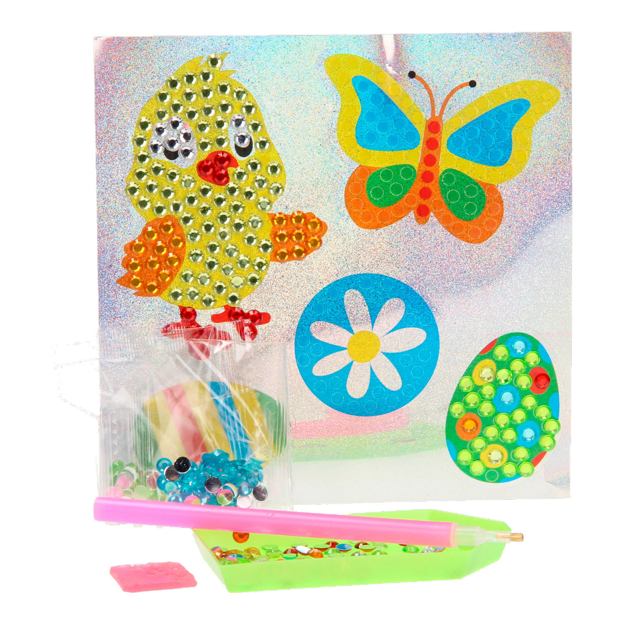 Grafix Diamond Painting Aufkleber Ostern