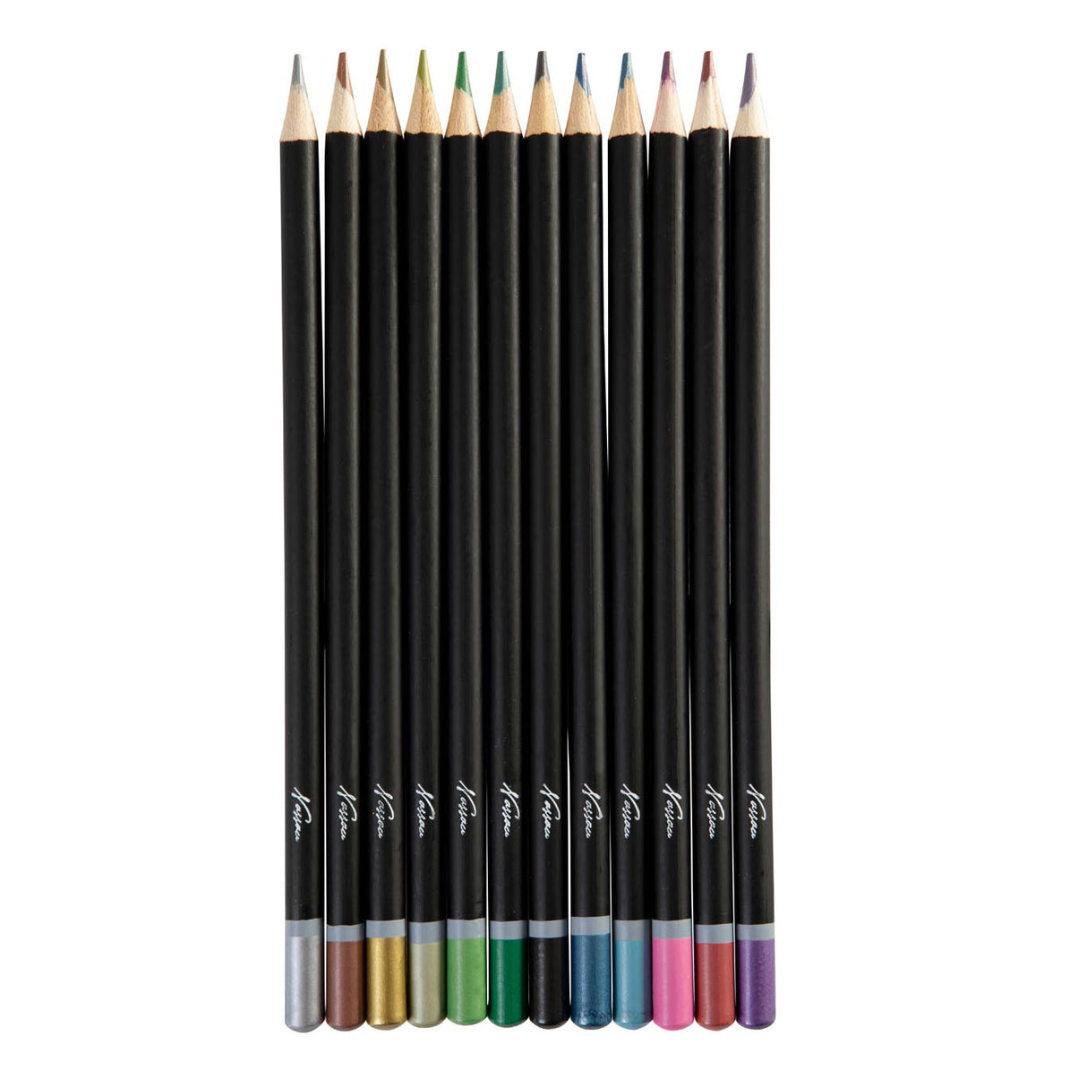 Nassau Fine Art Nassau Buntstifte Metallic, 12 Stk.