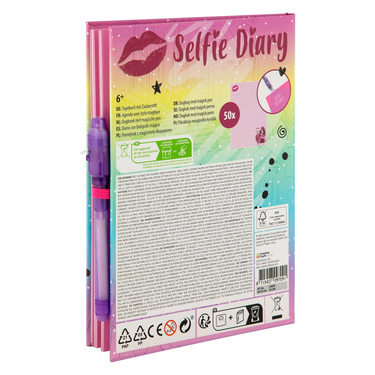 Besties – Tagebuch mit Zauberstift