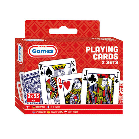 Grafix klassische Spielkarten, 2 Sets