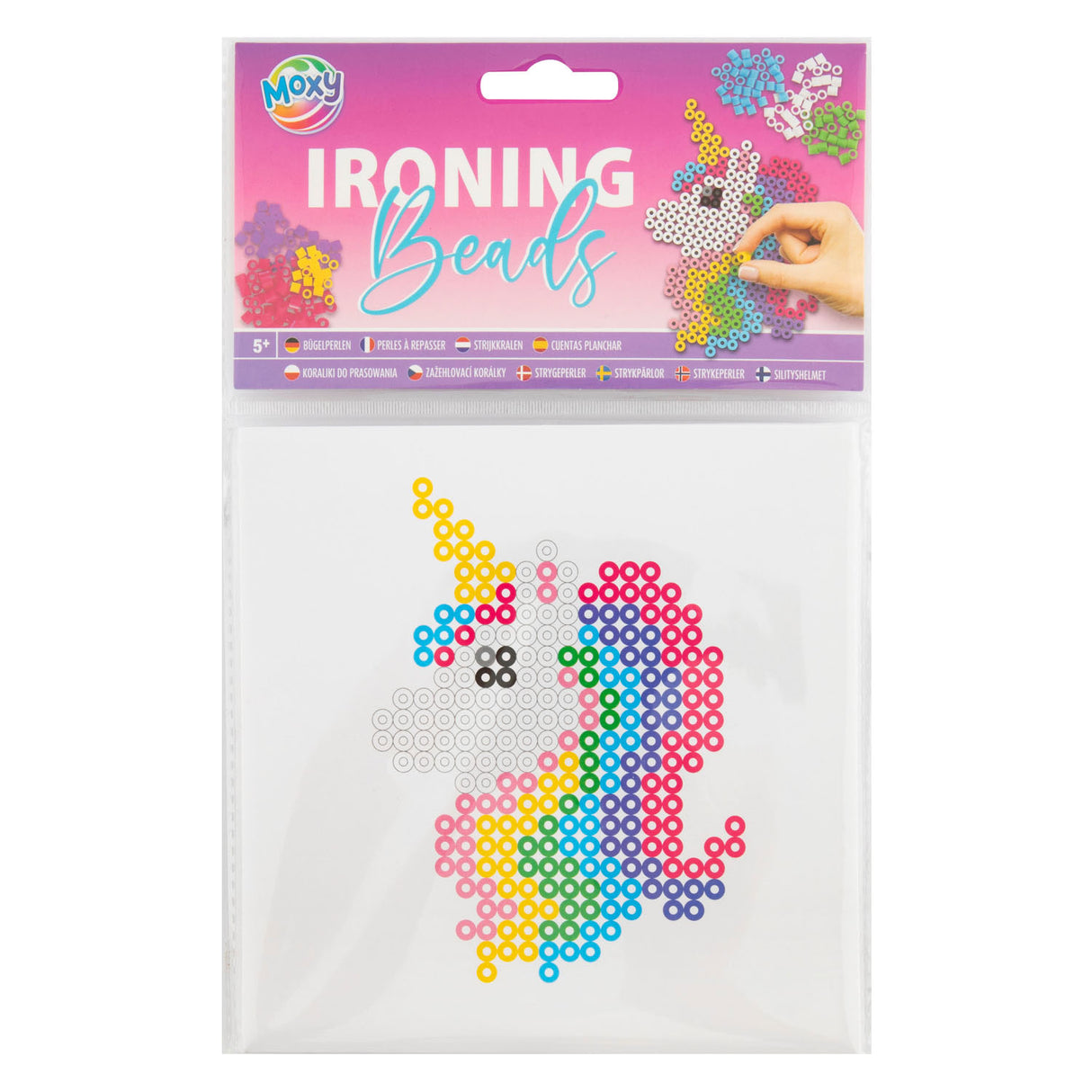 Creative Craft Group Bügelperlen-Set klein – Einhorn