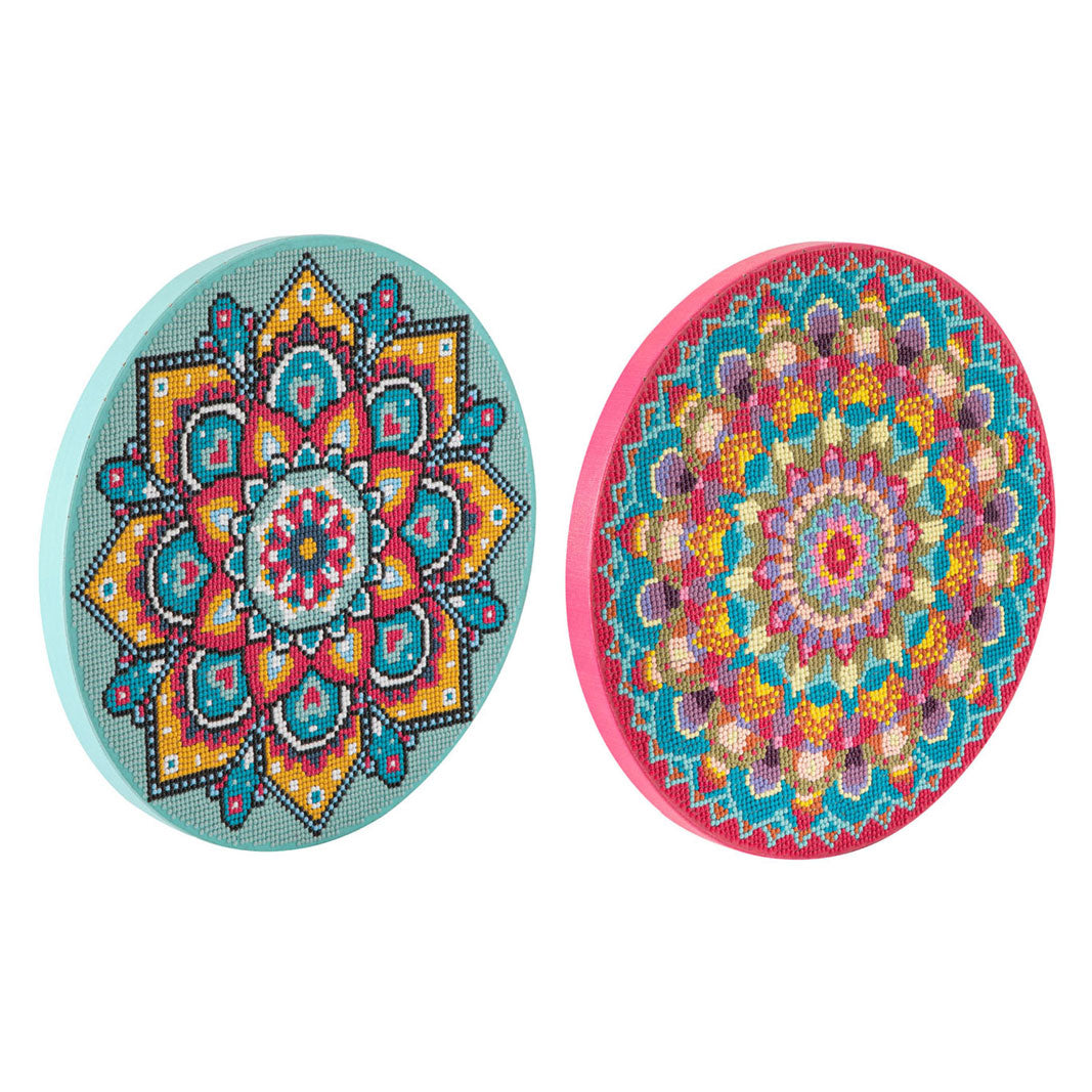 Kreative Bastelgruppe, Diamantmalerei, Mandala-Leinwand, 30 cm