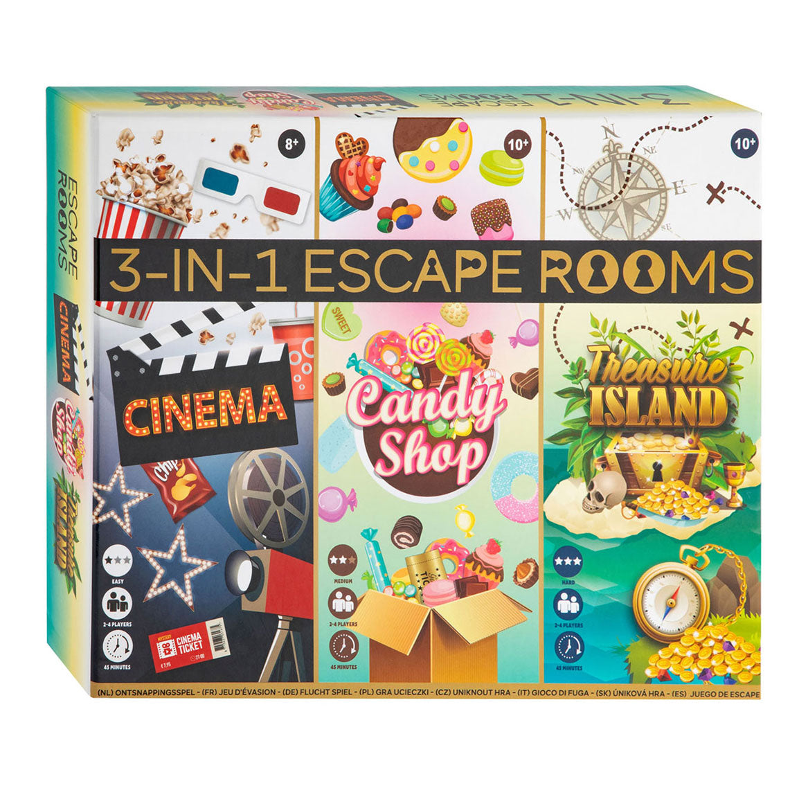 Kreative Handwerksgruppe 3in1 Escape Room Fluchtspiel