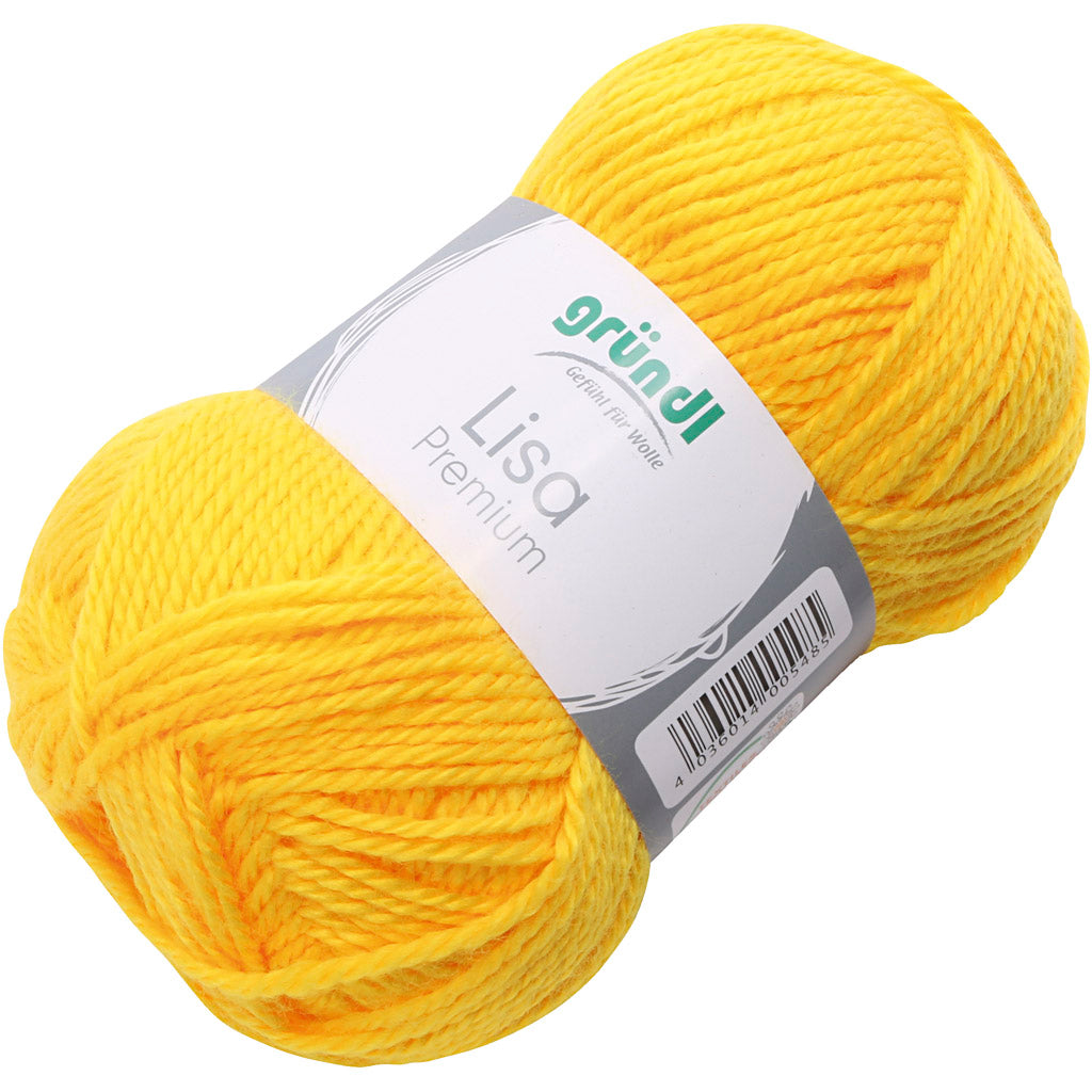 Gelb, 50 g 1 Knäuel
