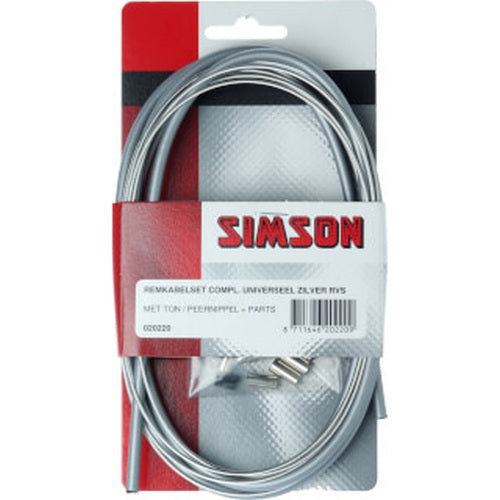 Bremskabel -Set Universal 1,70 Meter grau