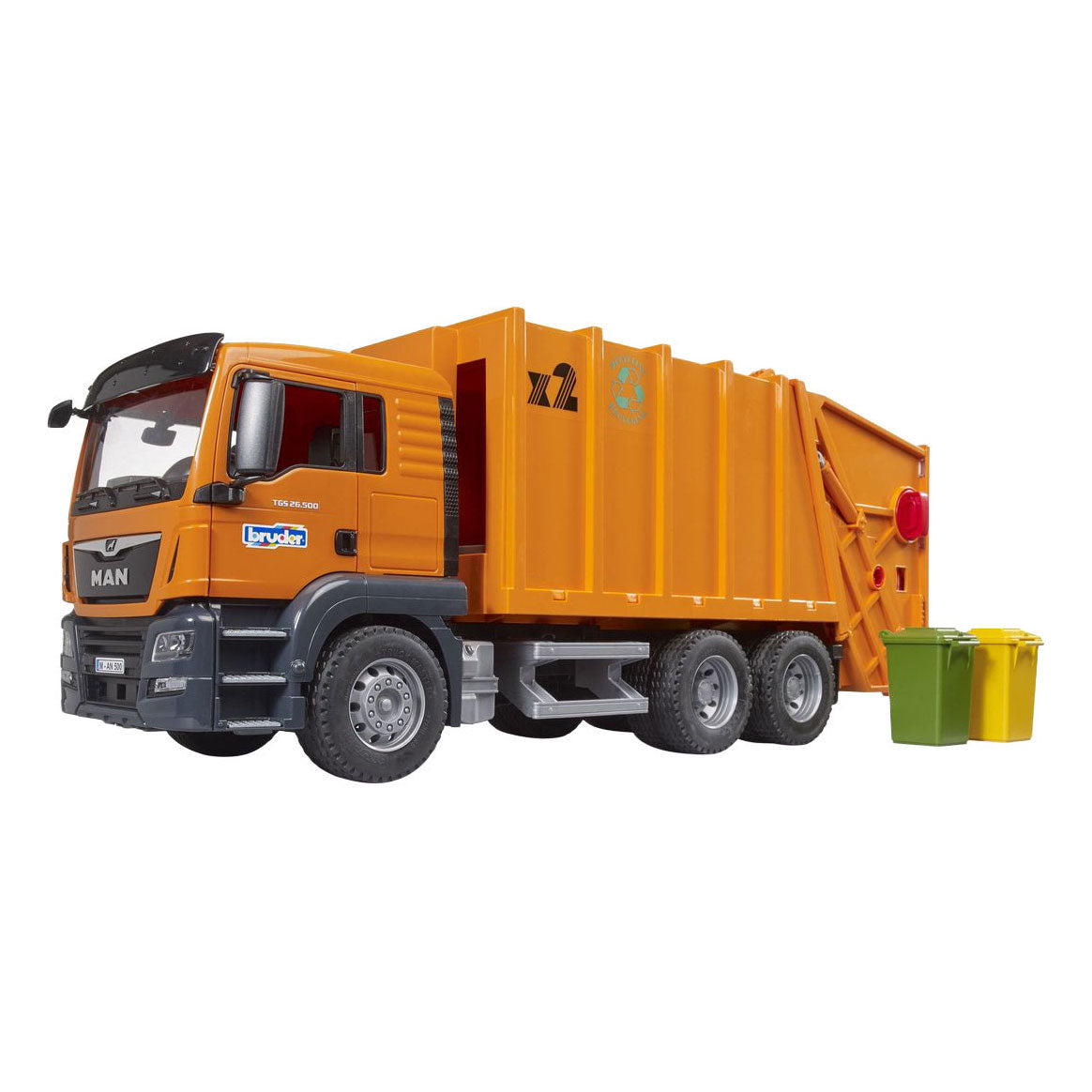 Bruder der Mann Müllwagen 1:16 von