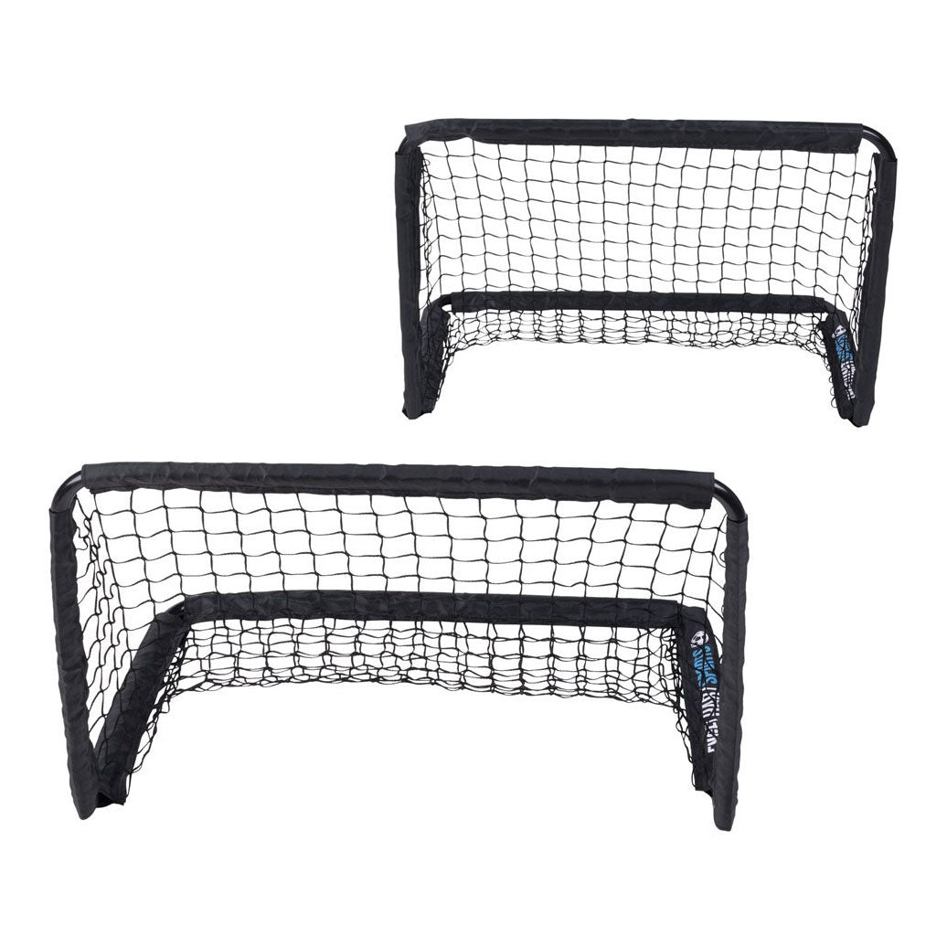 Engelhart Fußballtore schwarz, 2-tlg