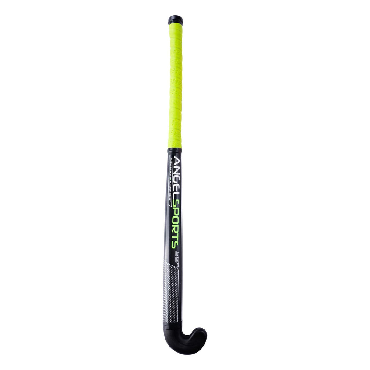 Engelhart Hockeyschläger 30“ – Straßenhockeyschläger aus Kunststoff grün – verschleißfester Indoor-Outdoor-Hockeyschläger – für den Freizeitgebrauch –