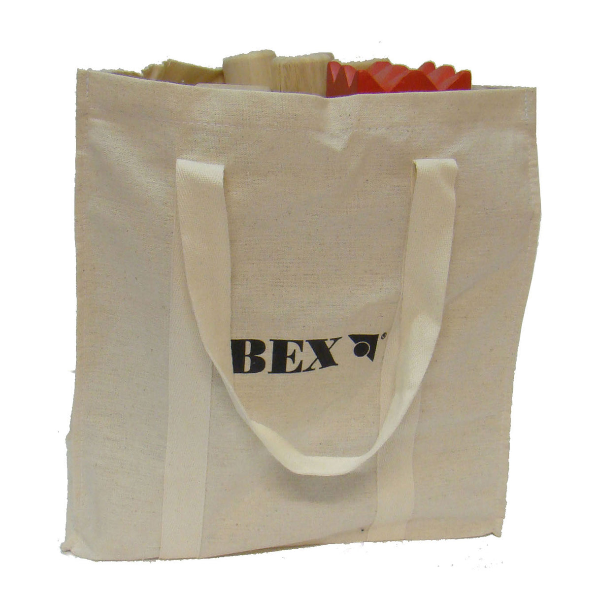 Bex Kubb Original Gummibaumholz mit rotem König