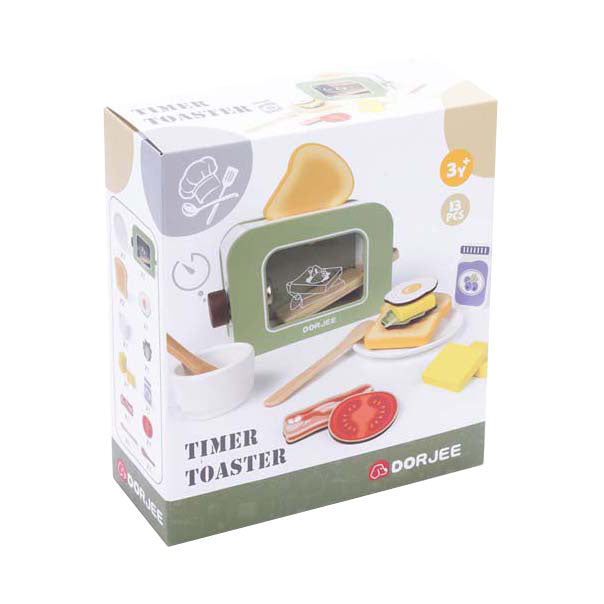 Holztoaster mit Timer