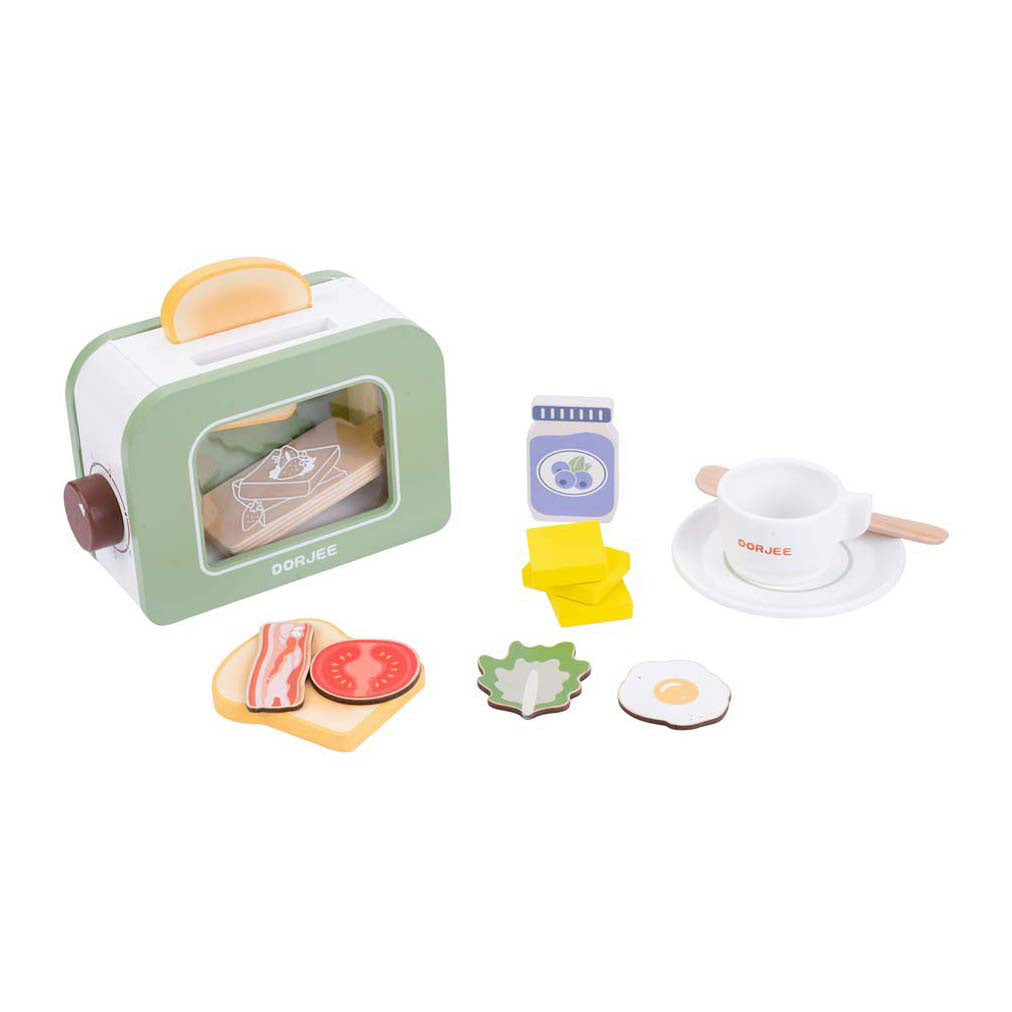Holztoaster mit Timer
