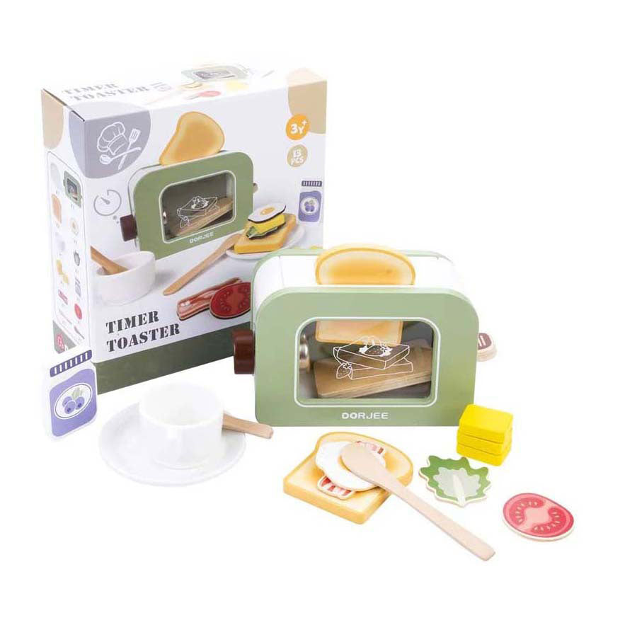 Holztoaster mit Timer