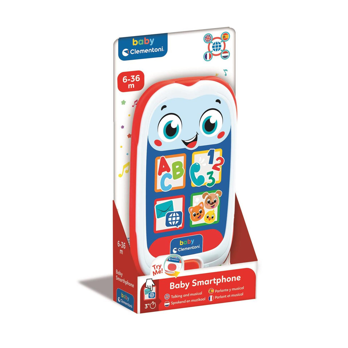 Clementoni Babysprechendes und musikalisches Smartphone