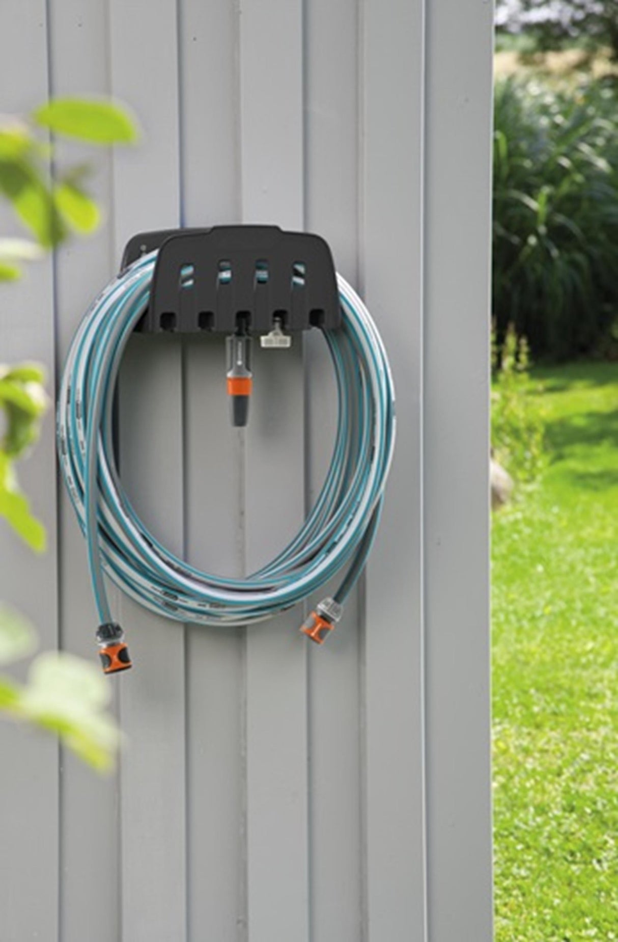 Gardena Wandhalter mit Schlauch | 20m | 13mm | Set - 18005-50 - 18005-50