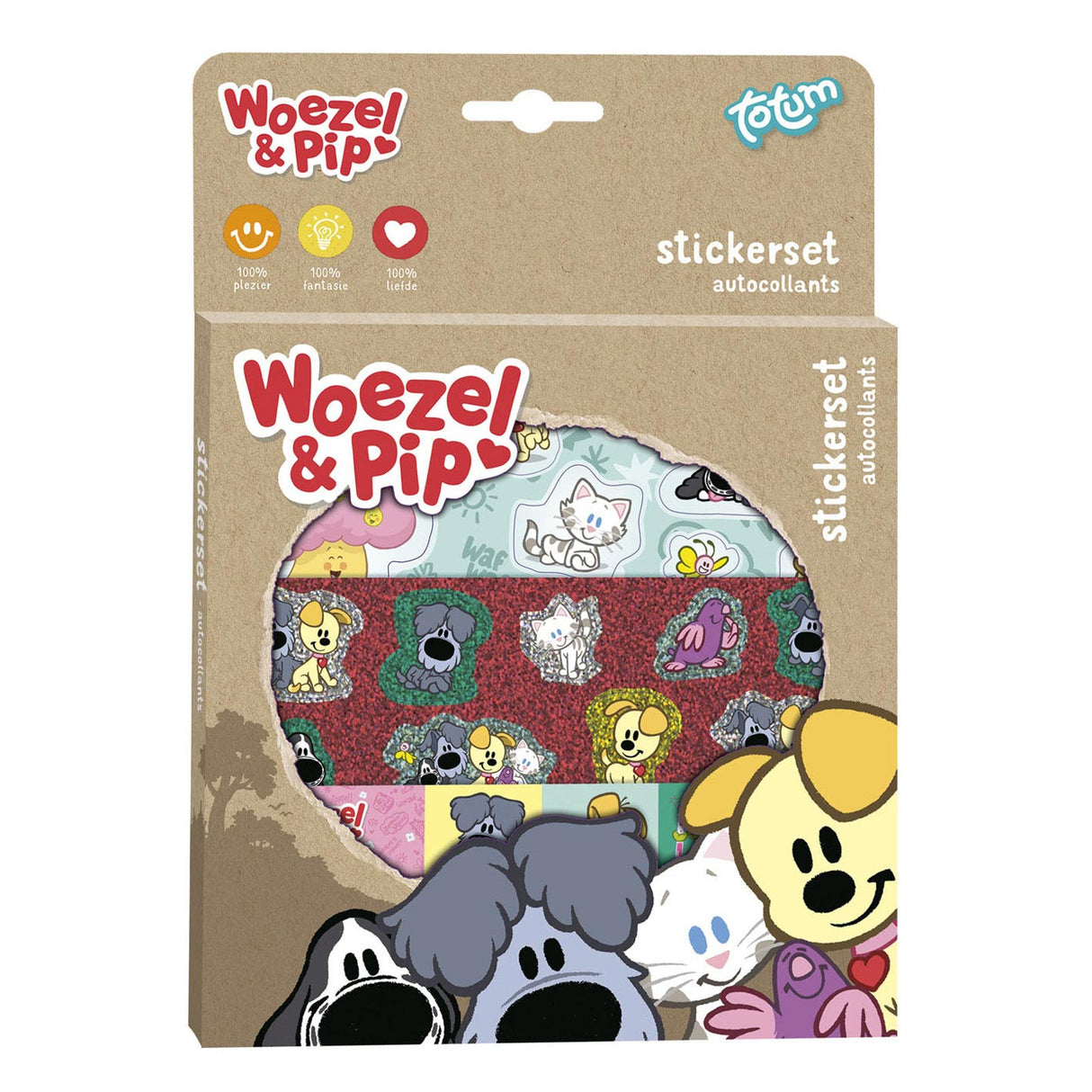 Bambolino Toys Woezel-Pip-Aufkleber-Set