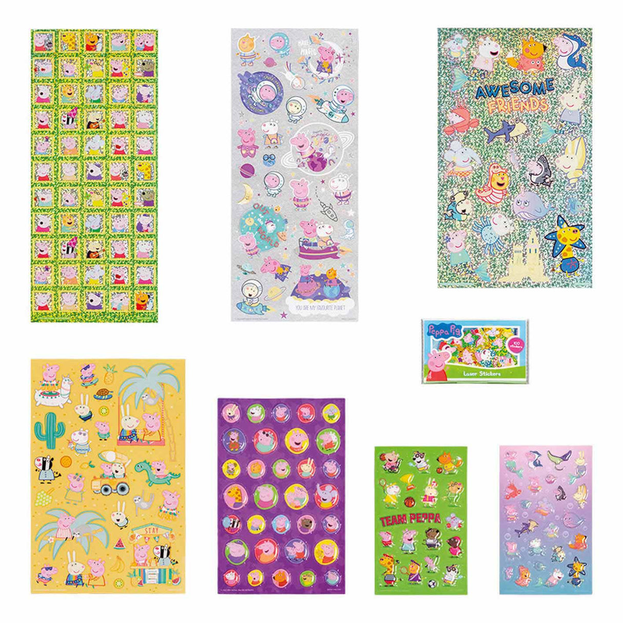 Totum Super-Aufkleber-Set – Peppa Pig