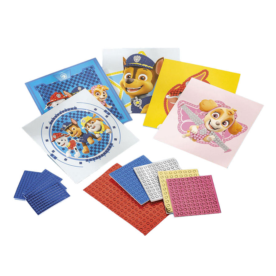 Totum 3in1 Paw Patrol Strijk Kalen, Gypsis Gieten und Pixelkunst Craft Set