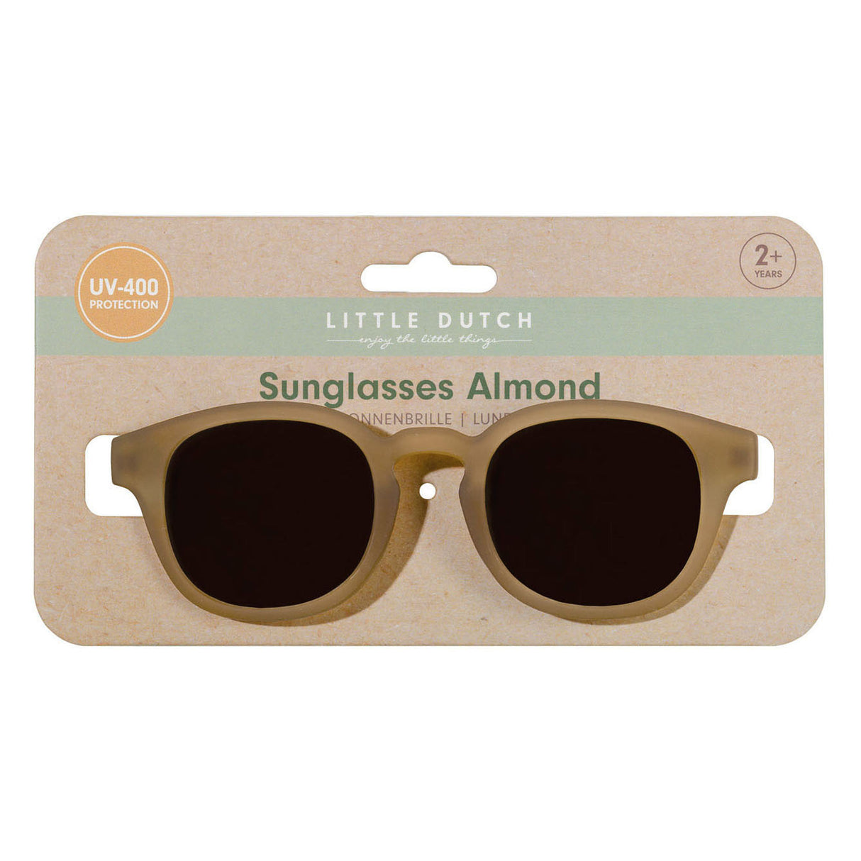 Little Dutch Kindersonnenbrille Wayfarer Mandel