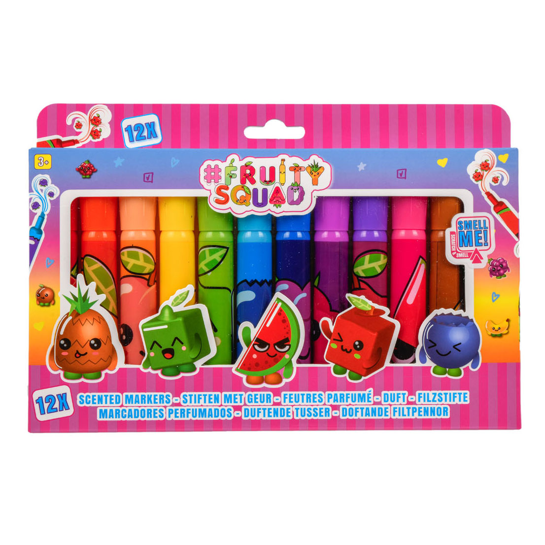 Canenco Fruity Squad Stiften Super Brede Punt traf Geur, 12st.