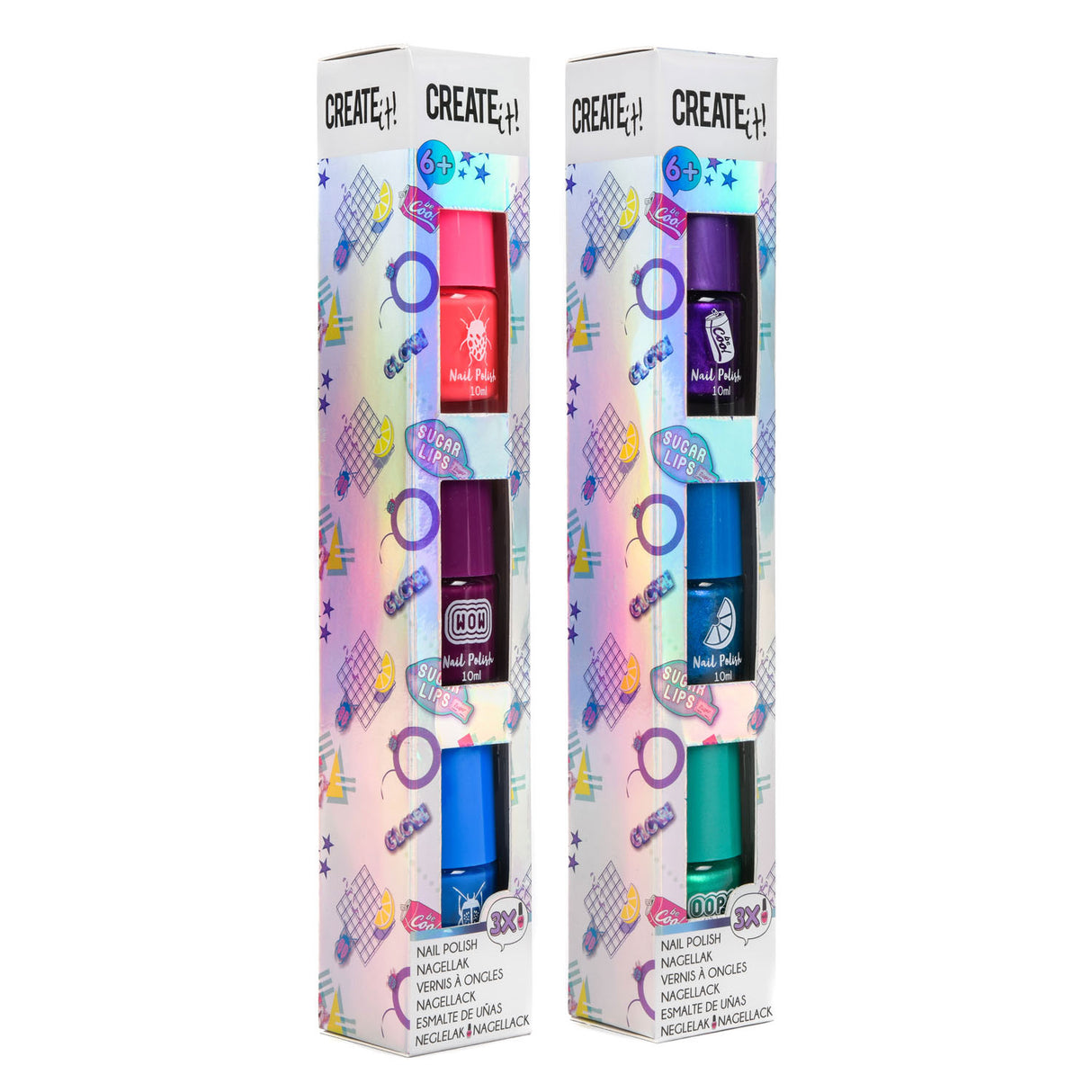 Erstellen Sie es! Poptastischer Nagellack 3-Pack