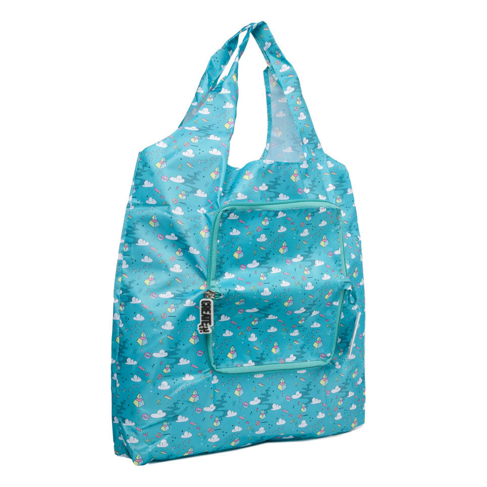 Erstellen Sie es! Poptastic Opvouwbare Shopper Türkis