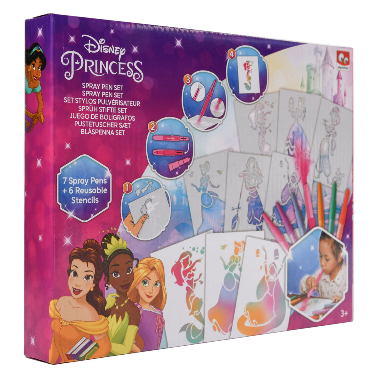 Disney Princess Blaaspenne Set