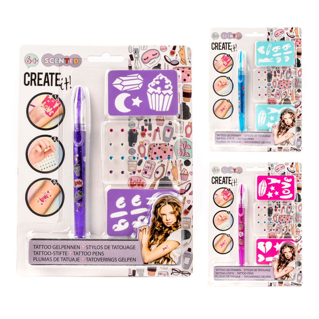 Create it! beauty tattoo set